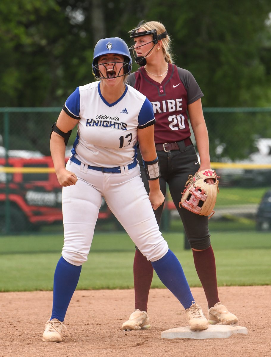 cspulliam's tweet photo. The Nolensville softball team suffered a 4-1 defeat against Dobyns Bennett this morning in the Class 4A state tournament.
They'll play again this afternoon against Walker Valley in an elimination game. Here's a few quick frames from the game -->
#WillCoSpringFling https://t.co/cXiVelPa9S