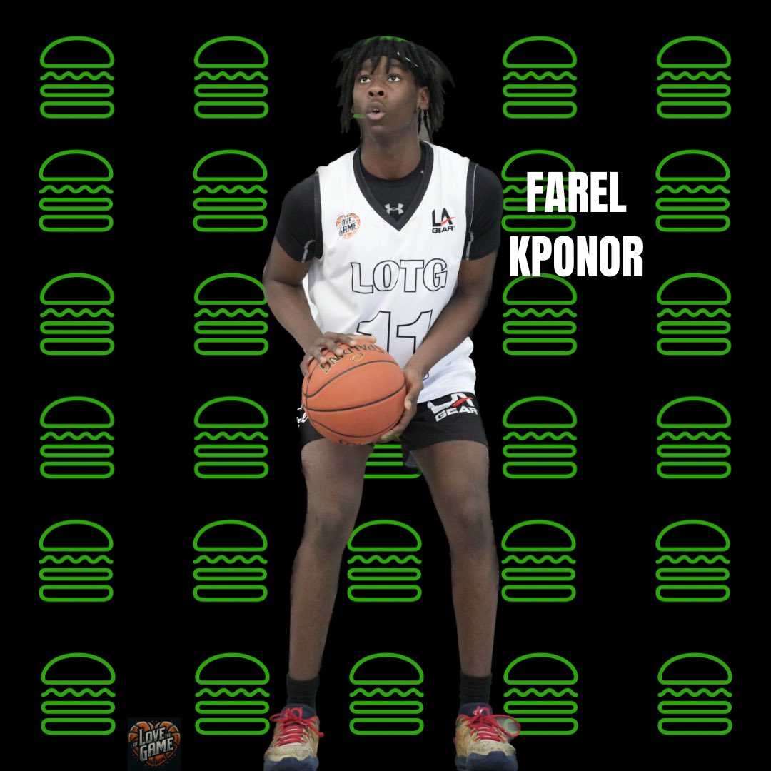 LOTGMN's tweet photo. PRESENTING OUR SHAKESHACK PLAYER OF THE TOURNAMENT SPOTLIGHT🚨

Seeing improvement from our guys each game! Enjoy the journey! LOTG!

FAREL KPONOR 6’5 FORWARD
Solid defensive and rebounding effort, helped us to a 3-1 record at the Battle At The Lakes PrepHoops event! https://t.co/CiCrc4VDeG