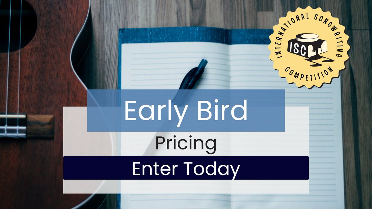 🐦 Secure your spot at Early Bird pricing and save! Grab this opportunity while you can!  Enter at tinyurl.com/4ta533d2
.
#singersongwriter #singersongwriters #songwriter #songwriters #songs #isc2024 #music #newmusic #earlybird