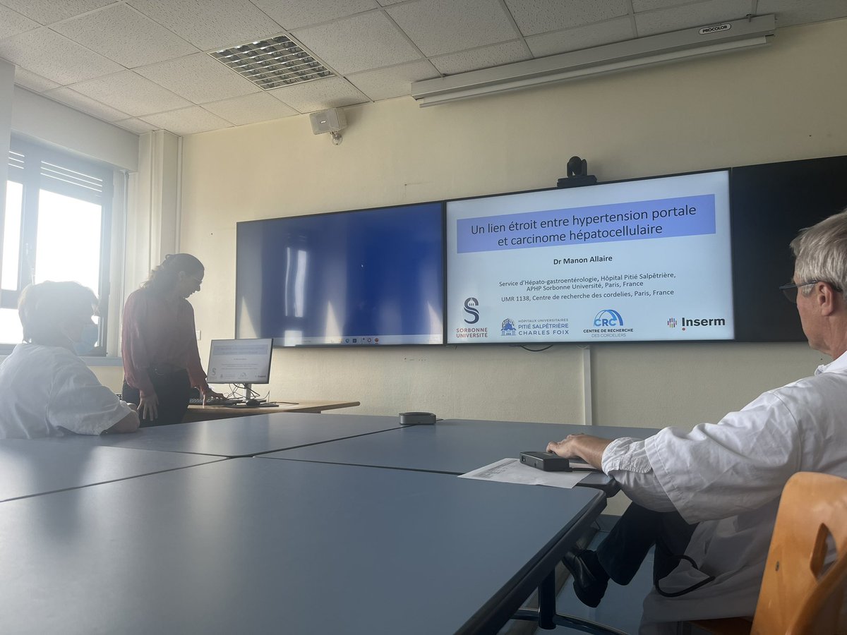 Adelina Horhat (@adelinahorhat) on Twitter photo Interesting academic lecture given by the one and only <a href="/allaire_manon/">Allaire Manon</a> in our hepatology ward about the maze of HCC and portal hypertension!
Few conclusions (thread) Interesting academic lecture given by the one and only <a href="/allaire_manon/">Allaire Manon</a> in our hepatology ward about the maze of HCC and portal hypertension!
Few conclusions (thread)