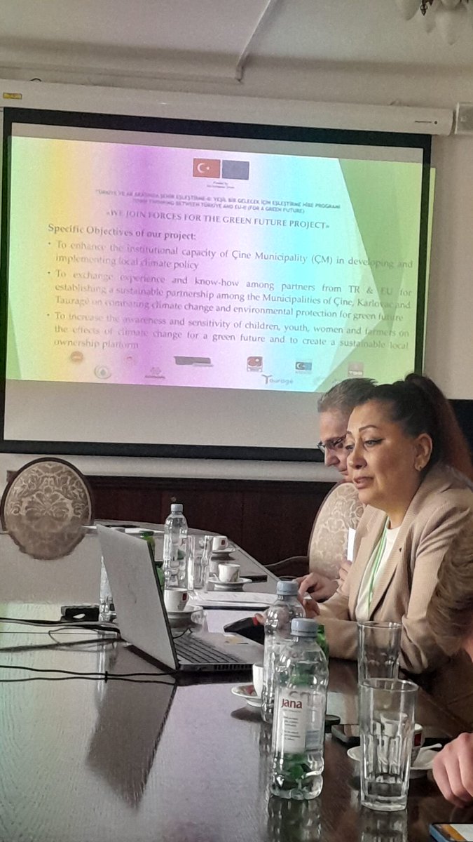 wejoinforce's tweet image. We held a meeting with our project partners in Karlovac.
#türkiye #çine #lithuania #taurage #croatia #karlovac #towntwinningII #wejoinforces4greenfuture