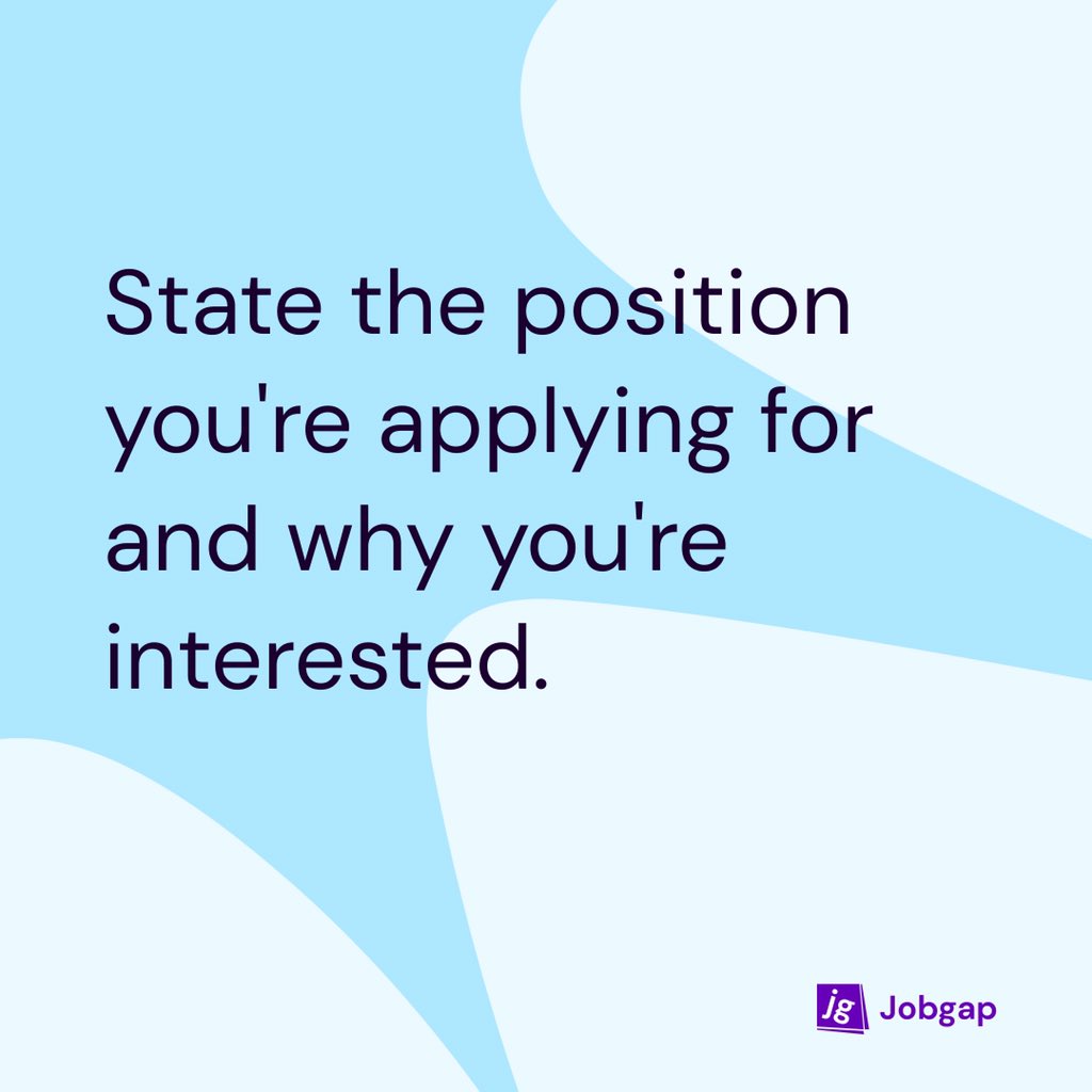 Jobgap_xyz's tweet image. Expert tips to make your cover letters irresistible 

#coverletter #jobgap #tips