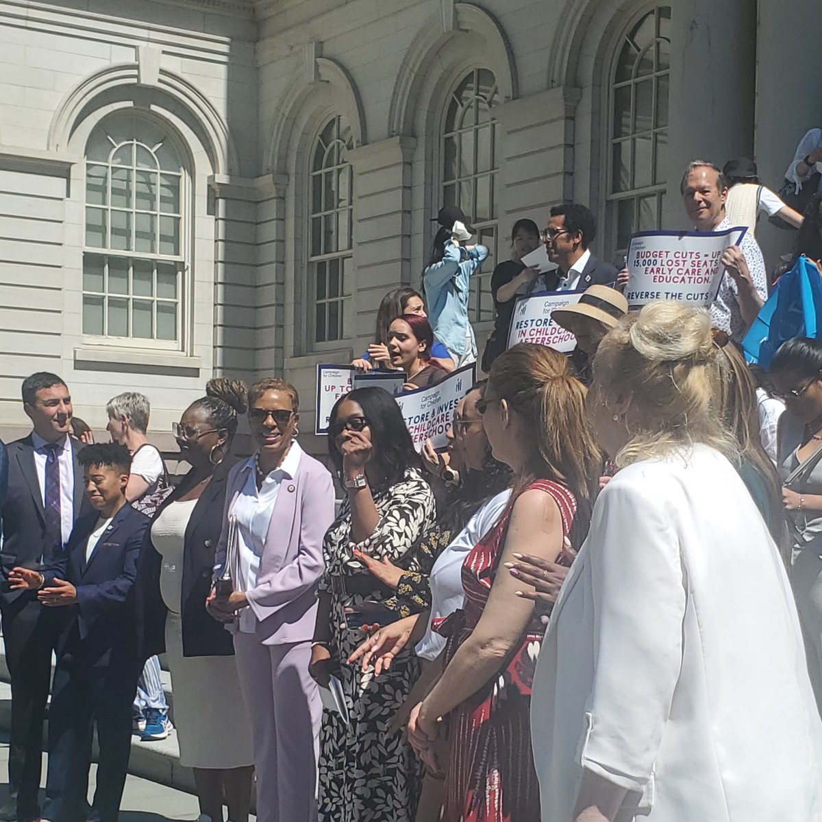 Thank you @NYCSpeakerAdams & @CMRitaJoseph for speaking today about the more than 700 hundred young children with autism & other intensive disabilities waiting for preschool special education classes. Thank you for keeping them front and center when they are so often overlooked.