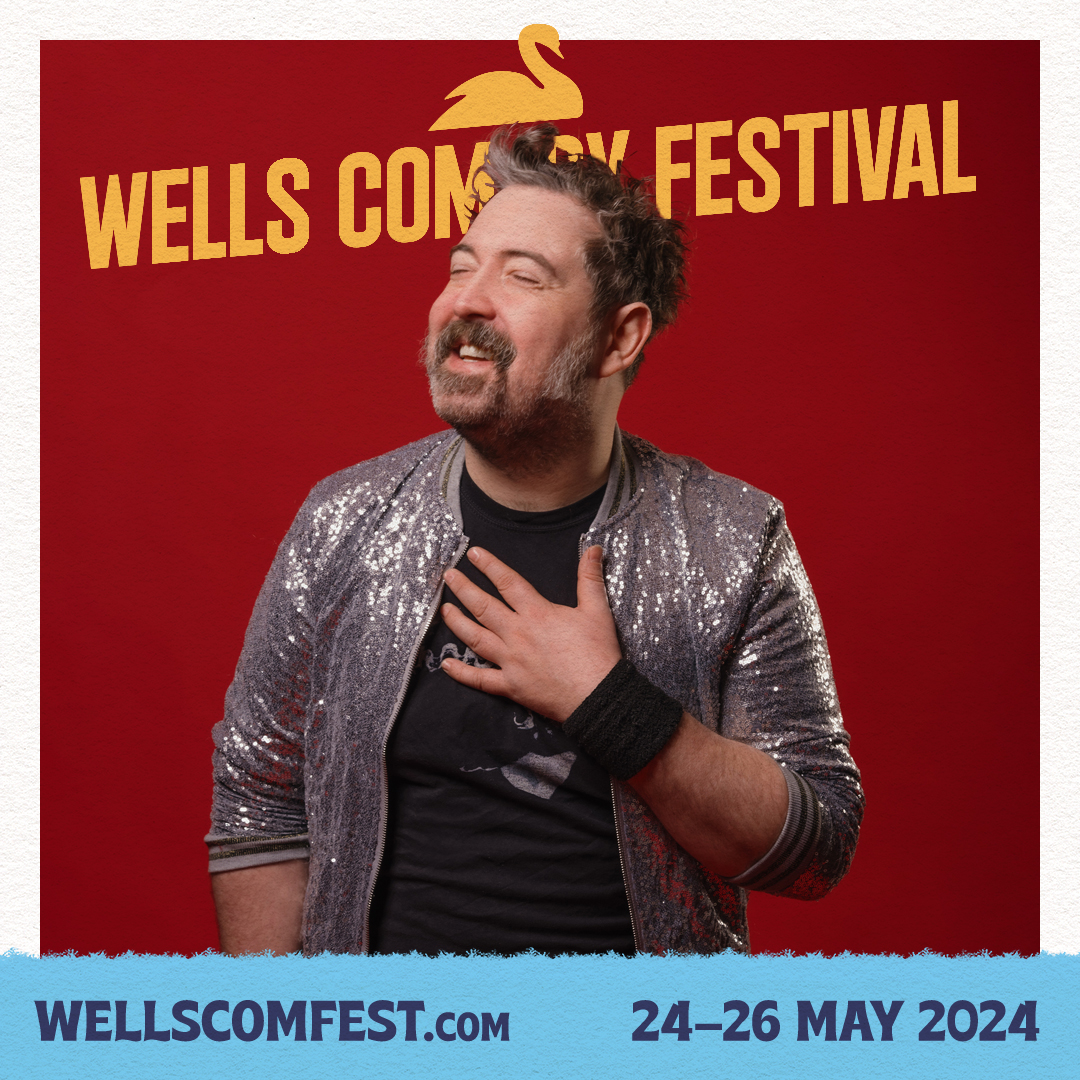Extra tickets released for…

✨ Nick Helm’s Super Fun Good Time Show ✨

📆 Saturday, 7pm

🎟️ wellscomfest.com/whats-on/nick-…