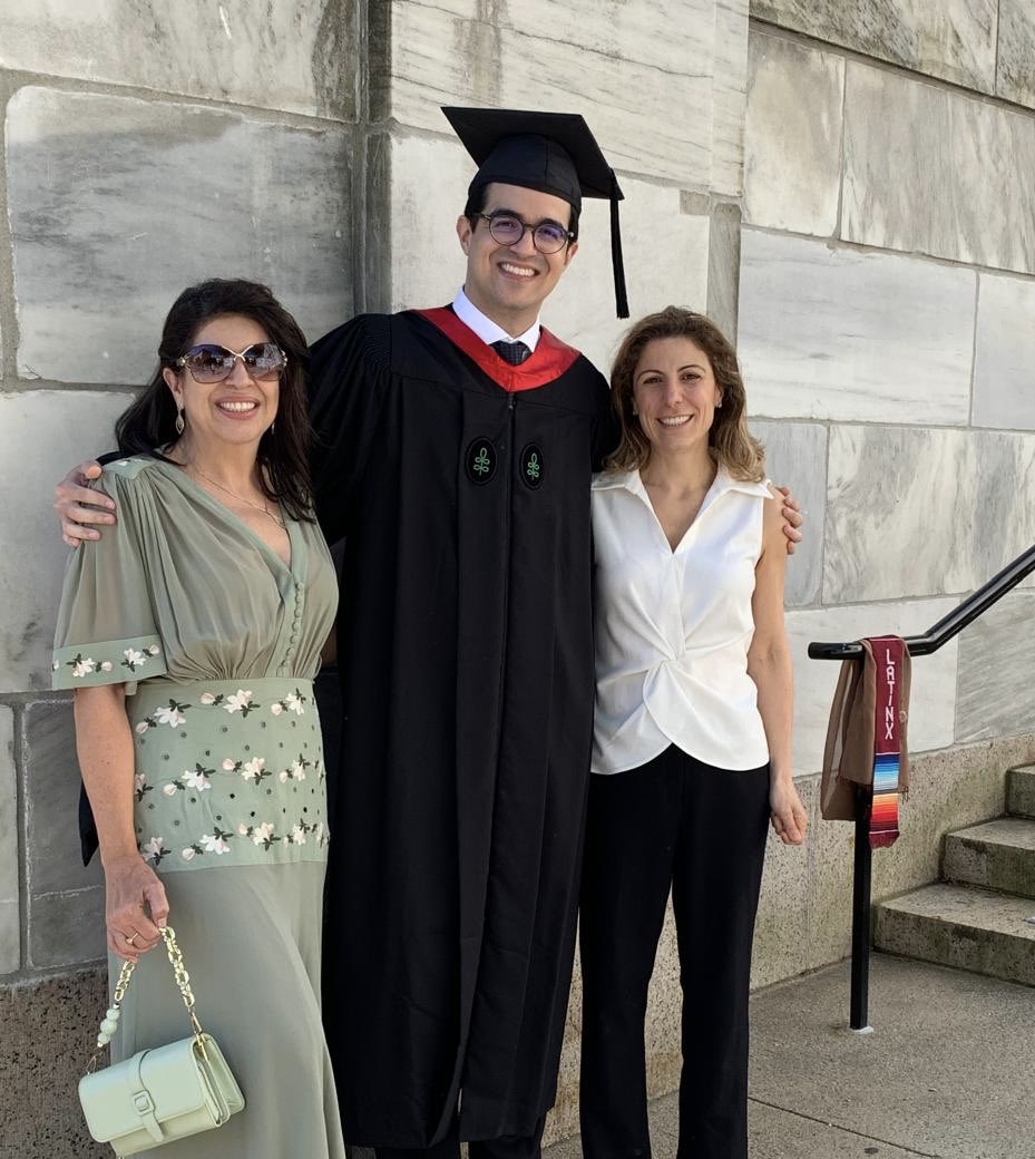 Nada Kalaany (@nada_kalaany) on Twitter photo So proud!! Congrats to our Brazilian 🇧🇷 physician🧑🏽🎓 Jamil Santos Cade on his Master’s of Medical Sciences in Clinical Investigation <a href="/harvard/">Harvard University</a> #MMSCI Flew in with his wonderful mama for the celebration #Latinx 🥳 So proud!! Congrats to our Brazilian 🇧🇷 physician🧑🏽🎓 Jamil Santos Cade on his Master’s of Medical Sciences in Clinical Investigation <a href="/harvard/">Harvard University</a> #MMSCI Flew in with his wonderful mama for the celebration #Latinx 🥳