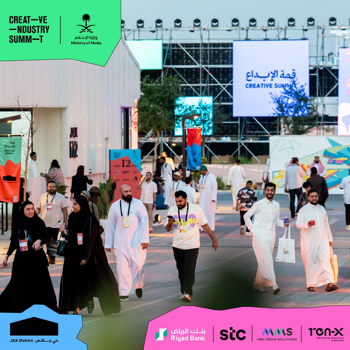 creativeindMENA's tweet image. Glance into the vibes of the second day of #CreativeSummit that was absolute joy and excitement 🤩