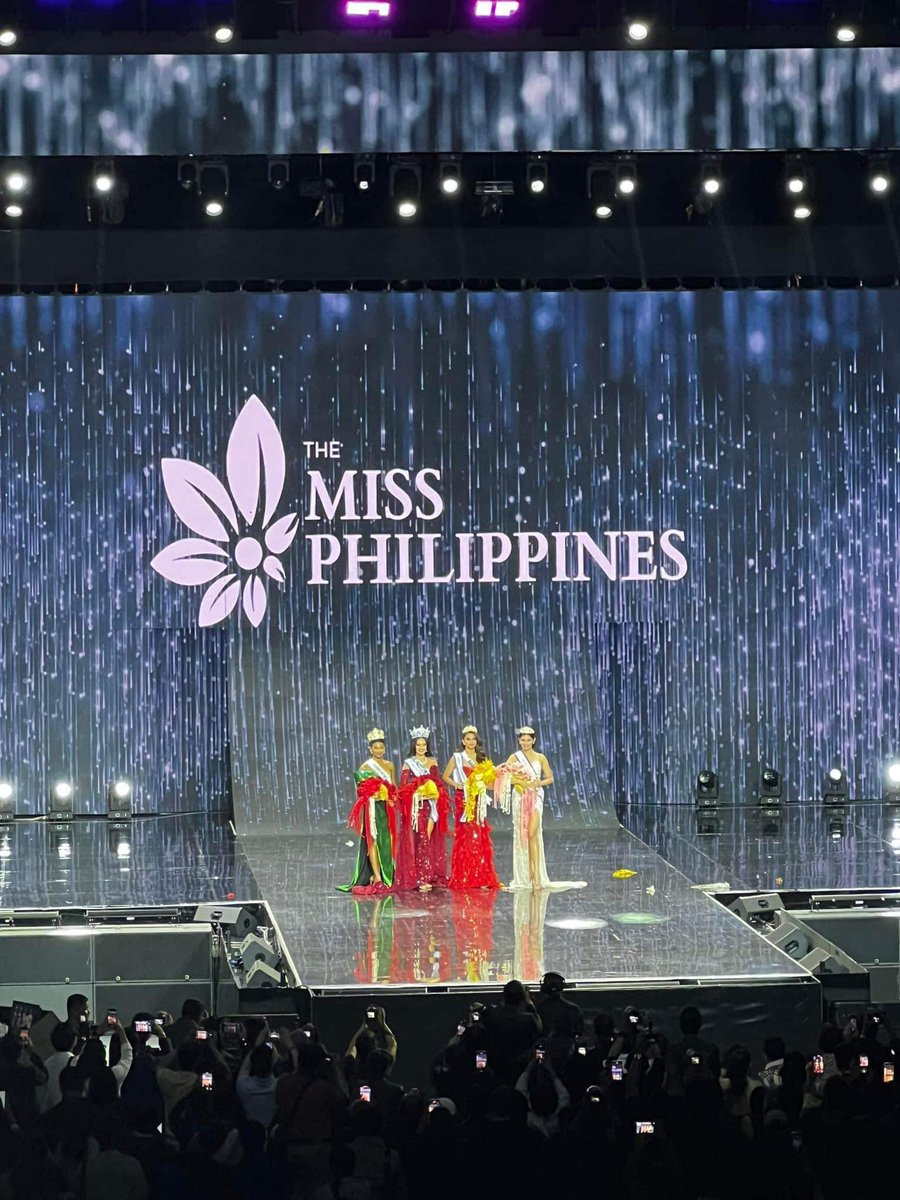 ECO - ILOILO
COSMO - QUEZON PROVINCE
SUPRANATIONAL - BAGUIO
CHARM - PAMPANGA

#MissUniversePhilippines2024