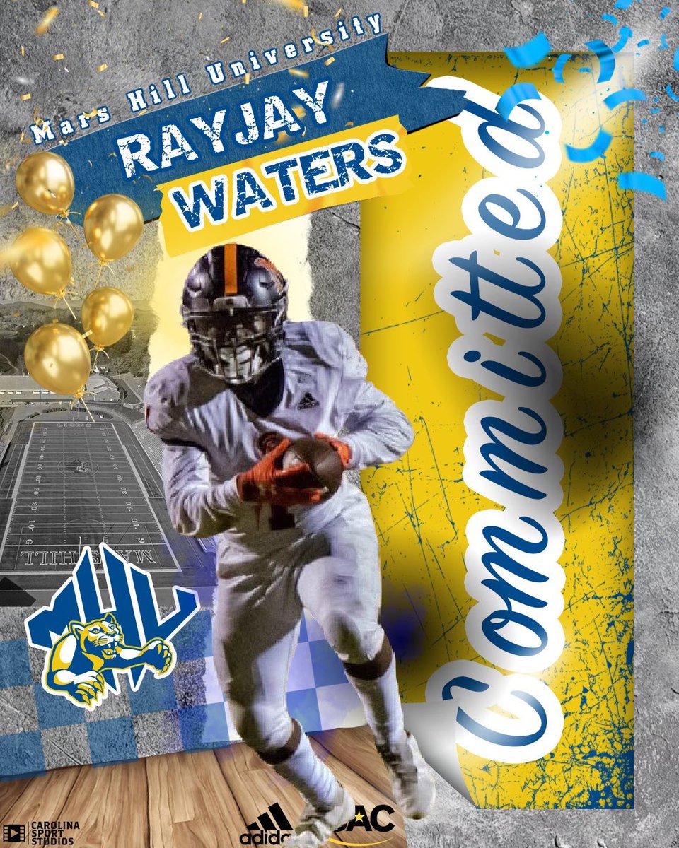 RayJay “running!”Waters (@rayjaywaters) on Twitter photo After a great conversation with <a href="/coachclayisbell/">Clay Isbell</a> I’m proud to announce I’m committed to <a href="/MarsHill_FB/">MHU Football</a> ! #GTG Thank you <a href="/CoachE_Morman/">Eric Morman</a> <a href="/Coach_Santana/">Coach Santana Loudermilk</a> . After a great conversation with <a href="/coachclayisbell/">Clay Isbell</a> I’m proud to announce I’m committed to <a href="/MarsHill_FB/">MHU Football</a> ! #GTG Thank you <a href="/CoachE_Morman/">Eric Morman</a> <a href="/Coach_Santana/">Coach Santana Loudermilk</a> .