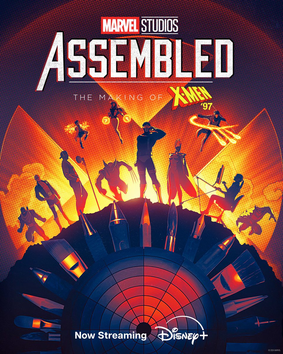 Marvel Studios' #Assembled: The Making of #XMen97 (2024) is now streaming on @DisneyPlusHS. @MarvelStudios