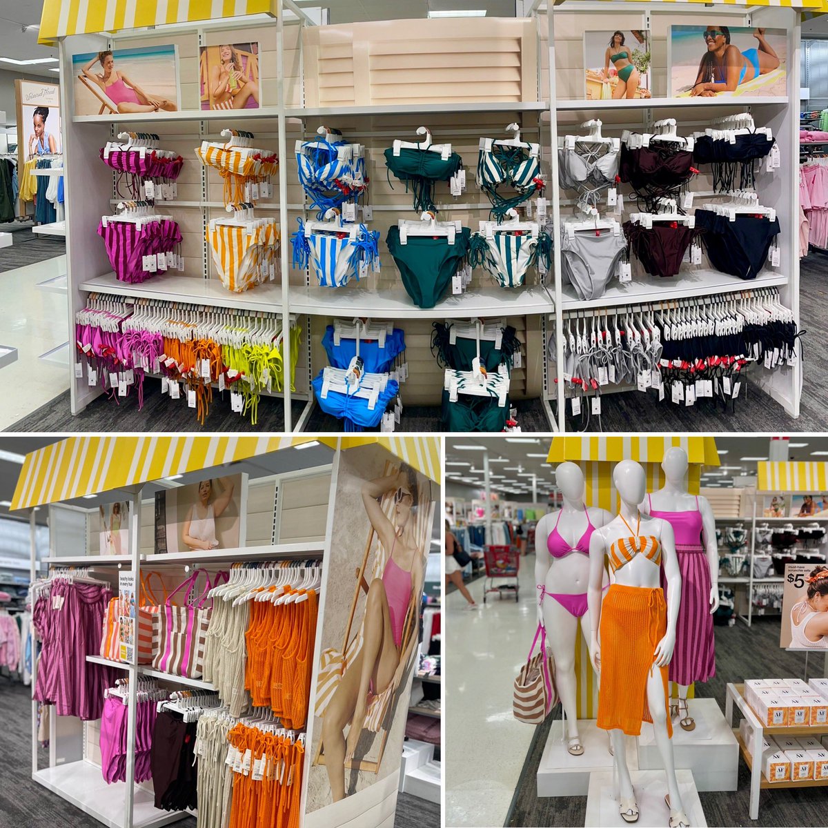 MaySandlin11's tweet image. Really 💜 the Beach Bungalow Gateway set✨This was so fun and easy! Now off to buy all of it🤗 #target #visualmerchandiser #swimwear #swimandsand @emily69716809
