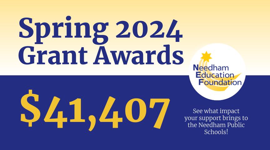 NEF is excited to award 6 grants totaling $41,407 in our spring grant cycle! The innovative &amp; enriching programs will benefit students at all of the elementary schools, High Rock, and the High School. See the full list at: tinyurl.com/spring24nefgra…
#NEFgives