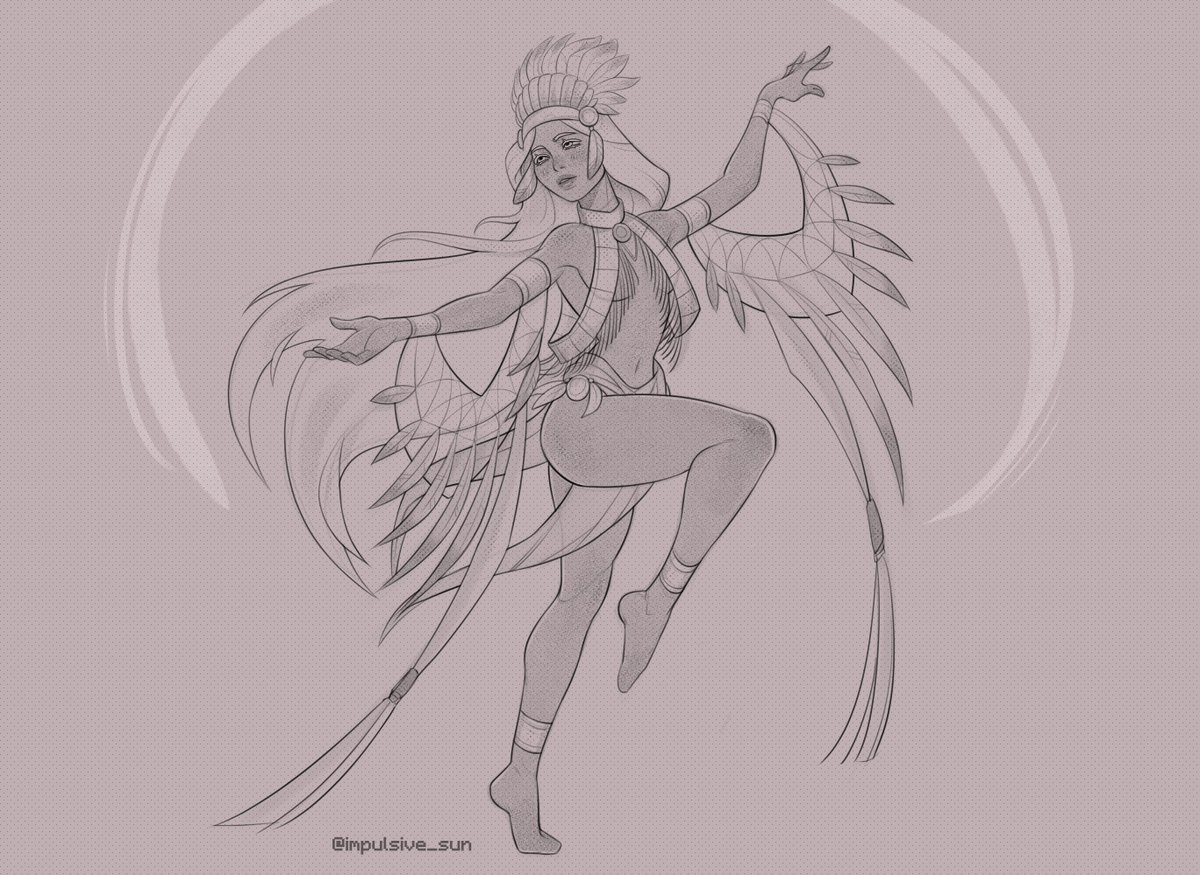 impulsive_sun's tweet photo. white shaman for liara_nite https://t.co/1G4XpHIJhB
