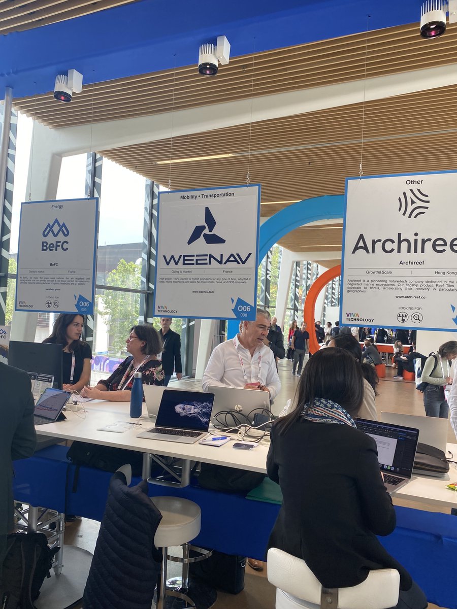 #Vivatech #Ecolab #GreentechInnovation

🙌Venez rencontrer nos start-up Greentech Innovation à Vivatech !

💡Weenav transforme les bateaux thermiques électriques ou hybrides sur-mesure avec Safe Return to Base avec l'Agence Spatiale Européenne. 

👉greentechinnovation.fr/2024/05/22/44-…