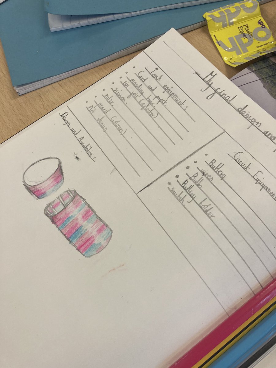 There was lots of discussion and final decisions this afternoon, as Year finalised their design briefs and plans, so that they can make their torches. They considered methods, materials / equipment and annotated their work. <a href="/GarstonCE/">GarstonCE</a>