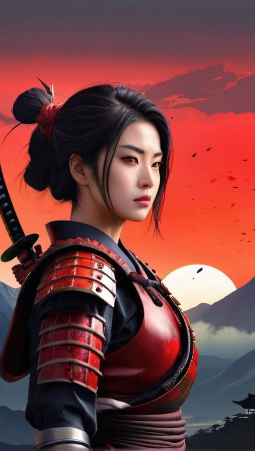 OSD112's tweet image. Samurai girl
