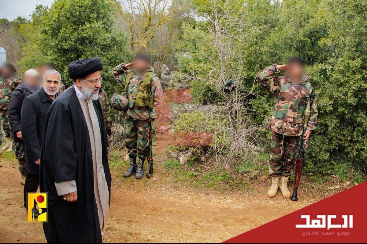 BREAKING: FOR THE FIRST TIME IMAGES OF PRESIDENT RAISI VISIT TO AN ISLAMIC RESISTANCE BASE IN SOUTHERN LEBANON HAAVE BEEN RELEASED