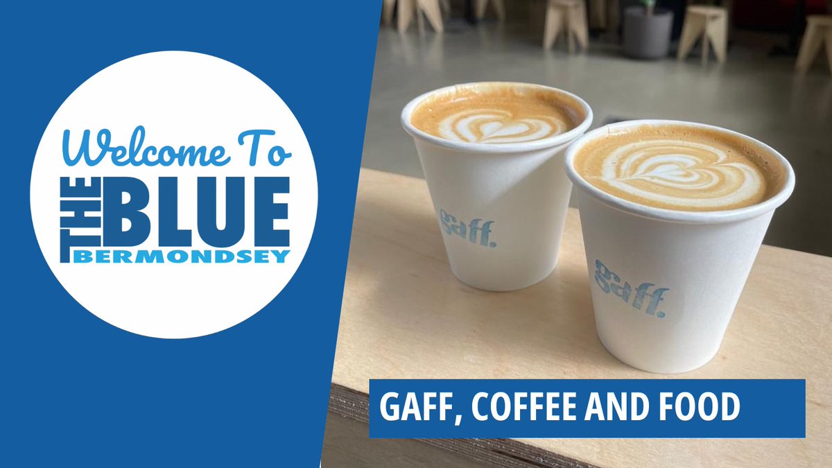 Welcome to The Blue Discover Gaff , the cozy cafe nestled in at Workspace Biscuit Factory, 100 Drummond Road. #Bermondsey #SE16 4DG. Indulge in great coffee, homemade treats, and a welcoming vibe. thegaffspace.co.uk