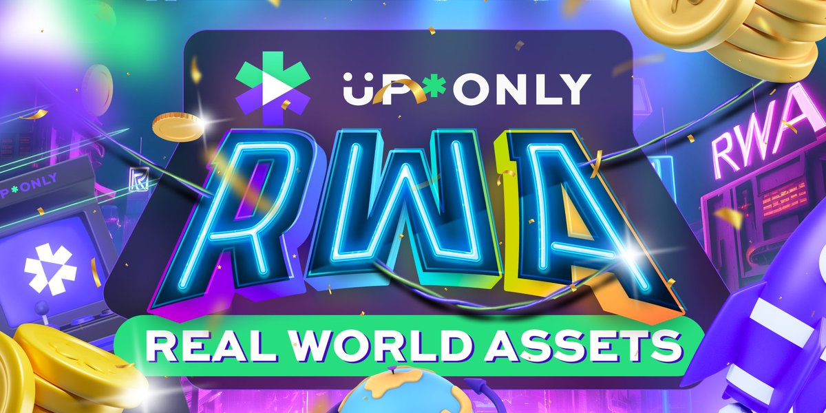 HUGE milestone for @UpOnlyOfficial! 🚀 Their groundbreaking RWA Marketplace is officially launching after rigorous beta testing. This decentralized trading venue for real-world assets is an Amazing Innovation!  Wait Wait that's not all - their institutional-grade portfolio