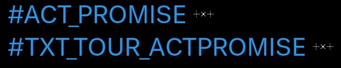 TXTChartData's tweet image. .@TXT_members 3rd World Tour "Act: Promise" symbol. 

#ACT_PROMISE    #TXT_TOUR_ACTPROMISE