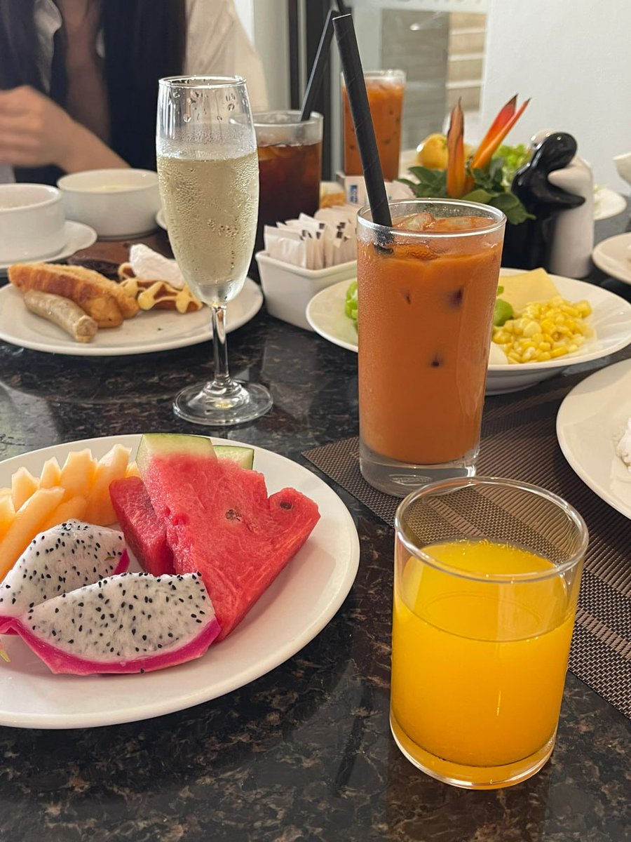 Starting the day right with a delicious breakfast!