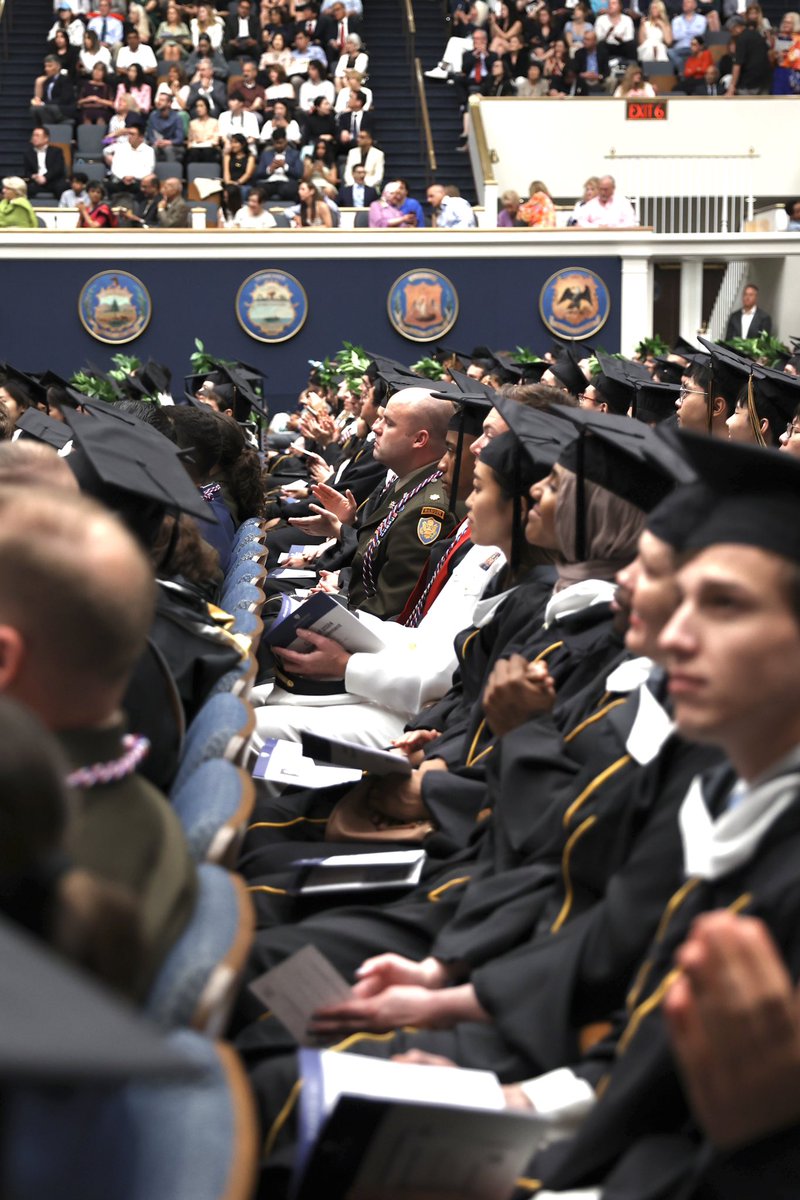 SAISHopkins's tweet photo. @JHU_Alumni @RESCUEorg @DMiliband To conclude his address, @RESCUEorg’s @DMiliband reminded graduates of the importance of global perspective, service, and partnerships. “We need your brains, but we also need your hearts,” Miliband ended. #SAISgrad24 https://t.co/y80xxF2JWF