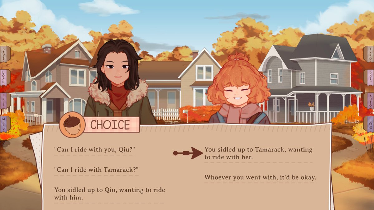 Patch_Games's tweet photo. The public demo for Our Life: Now & Forever has officially been updated! The main change is that there's a whole second Moment to play in Step 1: "Wheels". 

Other than that, there's been some small additions, fixes, and improvements.

Links below ⬇️