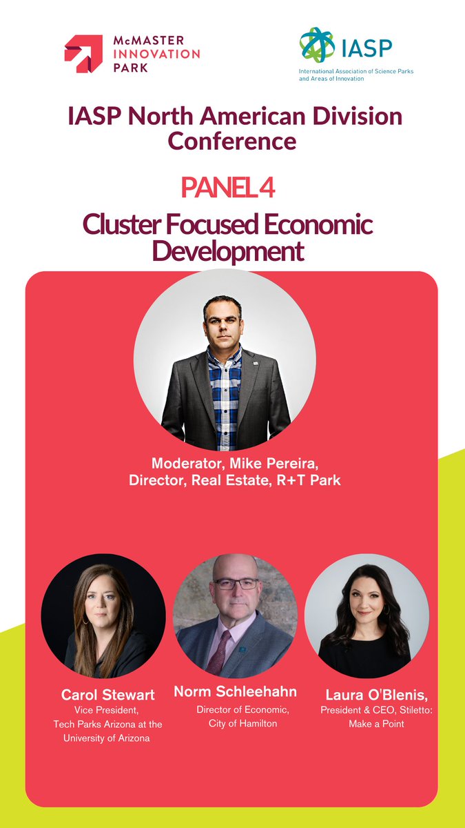 McMaster Innovation Park (@mip_hamilton) on Twitter photo Day 2 of #IASPnorthamerica is packed with top speakers! ποΈ May 30 at <a href="/MIP_Hamilton/">McMaster Innovation Park</a>. Don't miss the chance to hear from leaders in #Innovation, #Science, and #Technology.
Check the links below:
πmcmasterinnovationpark.ca/iasp-north-ameβ¦
π online.fliphtml5.com/vkuyc/qhvw/#p=4
#Networking #IASPhamilton Day 2 of #IASPnorthamerica is packed with top speakers! ποΈ May 30 at <a href="/MIP_Hamilton/">McMaster Innovation Park</a>. Don't miss the chance to hear from leaders in #Innovation, #Science, and #Technology.
Check the links below:
πmcmasterinnovationpark.ca/iasp-north-ameβ¦
π online.fliphtml5.com/vkuyc/qhvw/#p=4
#Networking #IASPhamilton