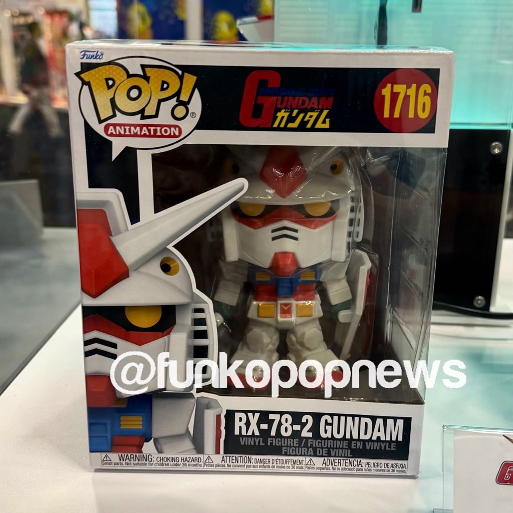 First look at RX-78-2 Gundam! Repost @funkopopsnews #Funko #Gundam