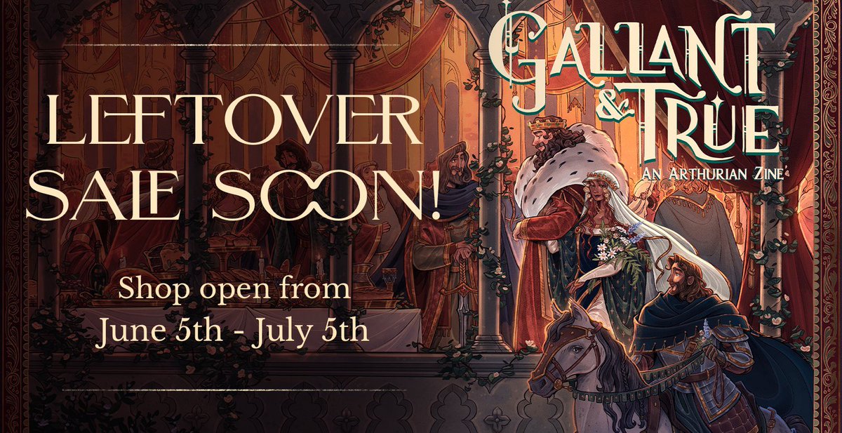 Huzzah! Long time no see gallant knights! We are getting ready to run LEFTOVER SALES!✨ It’s two weeks from now and will occur via Bigcartel. Bundles will be available in super limited quantities. All items from the bundles will also be available individually!