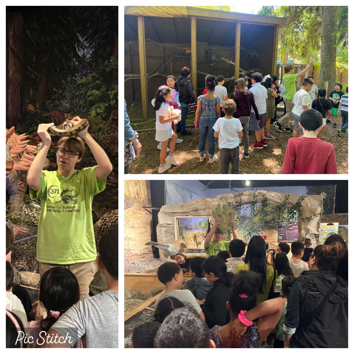 #WHe had the best time at Center for Science Teaching &amp; Learning! Learning about animal adaptations through dinosaurs &amp; taking a nature walk in the beautiful weather today was inspiring! <a href="/bichons42/">Mrs. Barbara Silkes</a> <a href="/msfine_10/">Sara🌊 RIVER</a> <a href="/Bridiekar/">Bridget M. Karis</a> <a href="/PatriciaScollo1/">PatriciaScollo</a> <a href="/WhufsdRams/">Ram Pride</a> <a href="/CornwellAveES/">CornwellAveES</a> <a href="/stellina8203/">dreilly</a>