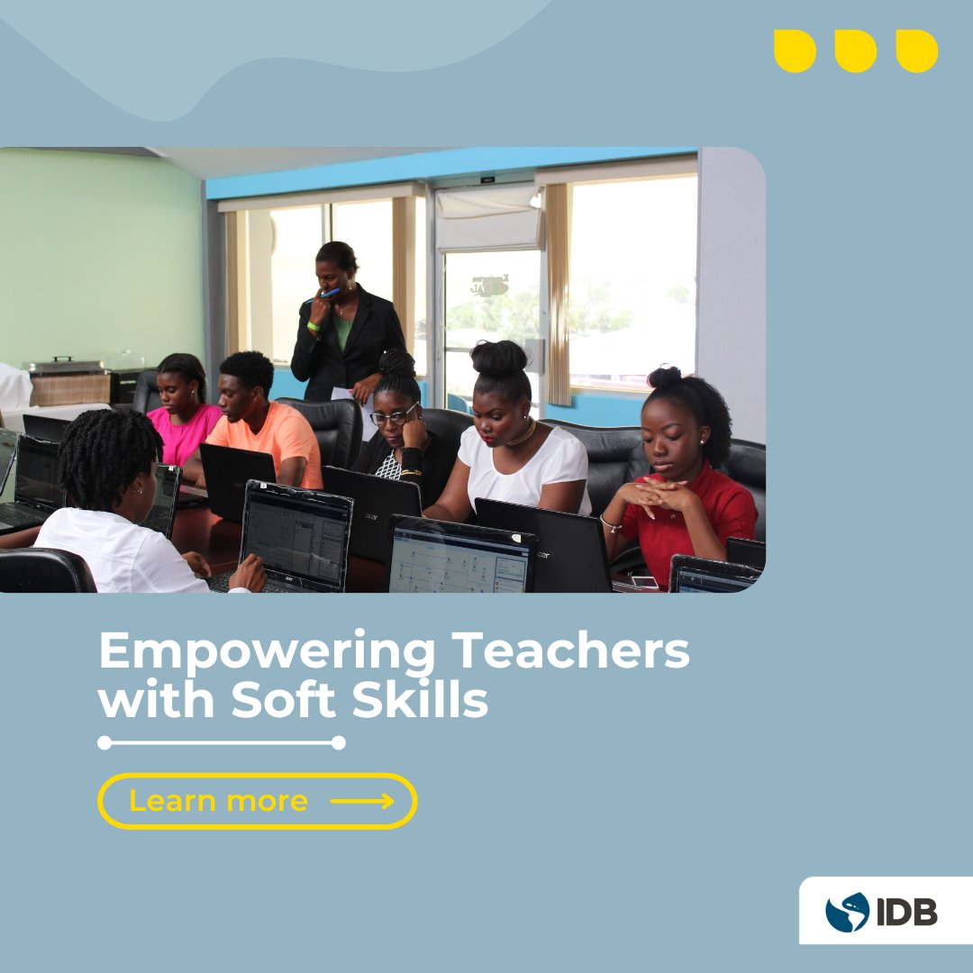 #SoftSkills are the backbone of excellence in #Teaching, enabling successful relationships between teachers and students. Let's empower educators by strengthening these capabilities, and let's learn from research in some countries. through this blog post: bit.ly/3VdfyU8