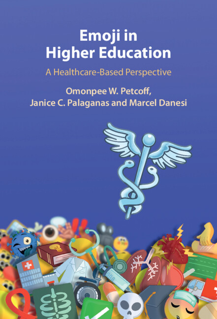 Emoji in Higher Education by Omonpee W. Petcoff, Janice C. Palaganas
Through a survey of emoji literacy in healthcare professions, this book highlights wider theoretical implications for the study of emoji.
cup.org/3V6Dfxe
