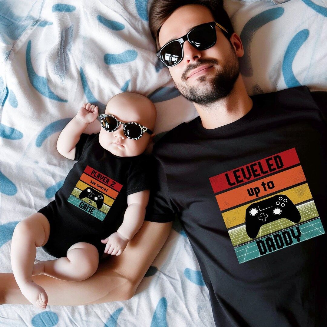 Leveled up to Daddy, Player 2 Has Entered the Game Shirt, Fathers Day Gift, Matching Dad Shirt, New Father Gift, Gamer Dad Gift - Etsy buff.ly/3WNcRtz
#newdad #newdadshirt #gamerdadshirt #gamerdad #levelup #fathersdaygift #giftfordad #dadanddaughter #dadandson #dadshirt