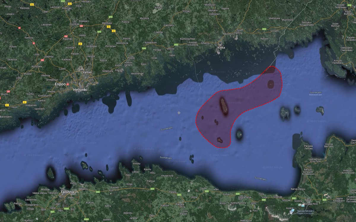 Here in Finland, the last 24 hours have been geopolitically unusual. 

Reports from Russia suggested a unilateral desire to modify their maritime borders in the Gulf of Finland and near Kaliningrad. The Finnish government learned about this through the media. 1/🧵