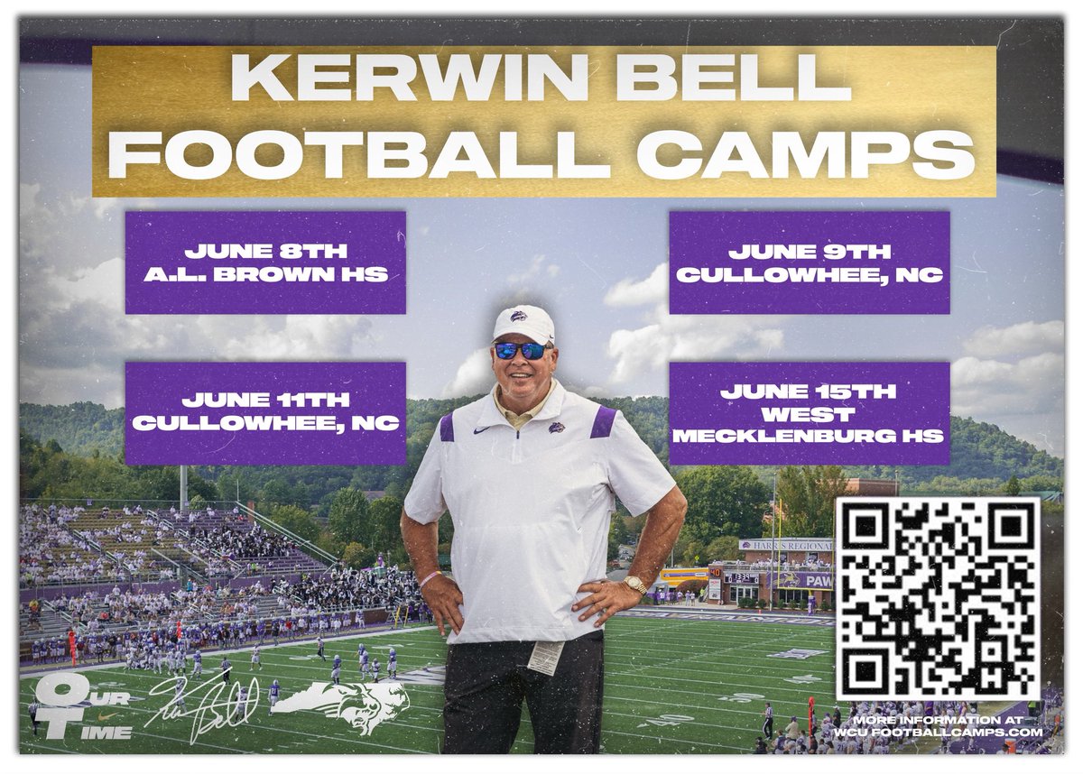 We are 17 days away from our first camp of the summer! Get registered today at wcufootballcamps.com!