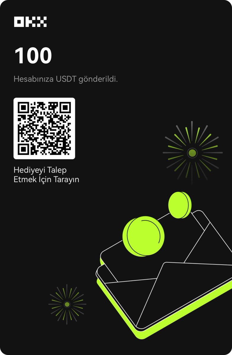 Önce şu sözümü bir tutayım.
Bildirimi açık olan aktif arkadaşlar bir kahve içsin bizden.

okx.com/share/Z7VxQ3d1…