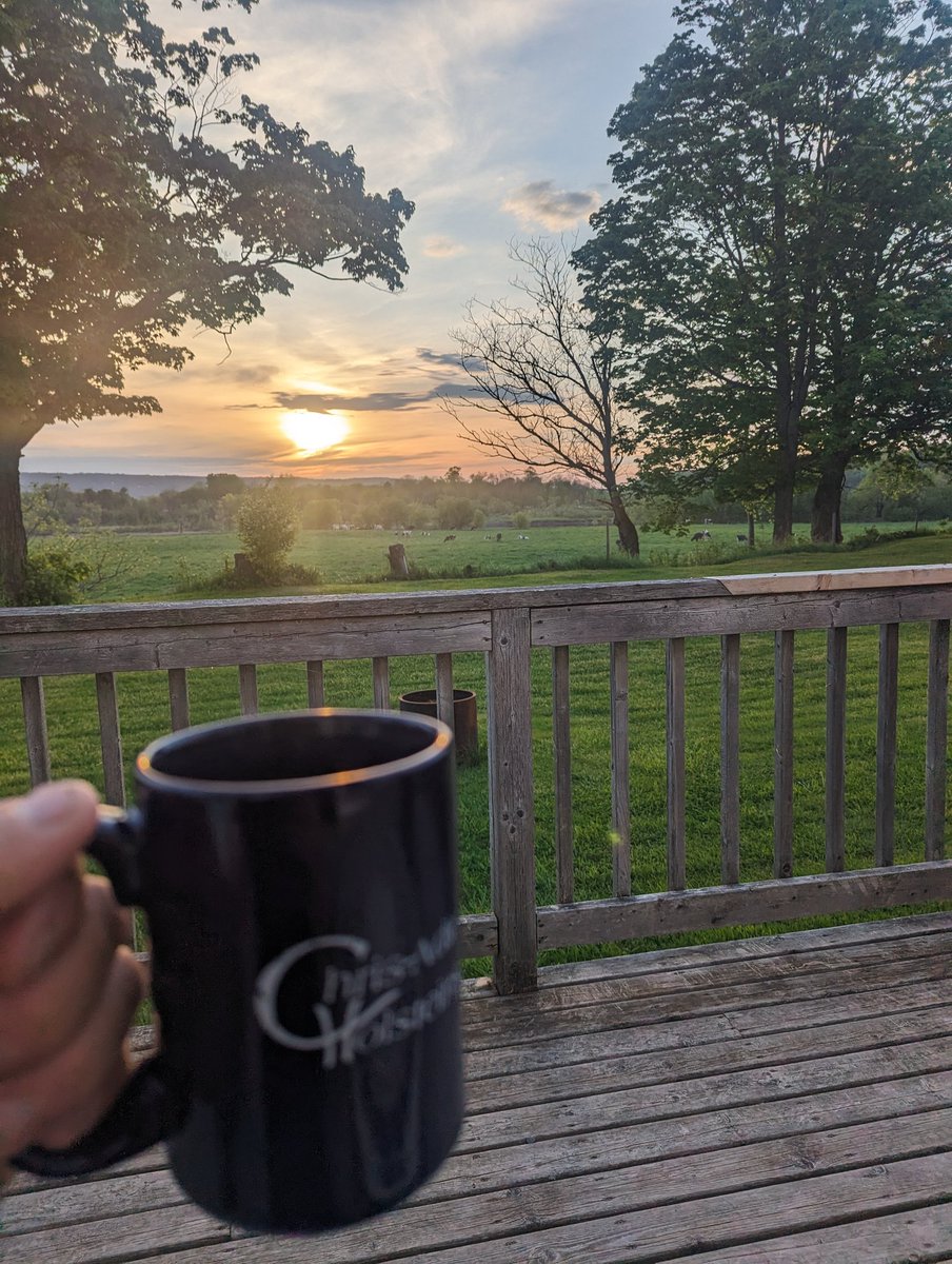 A perfect start to the day.