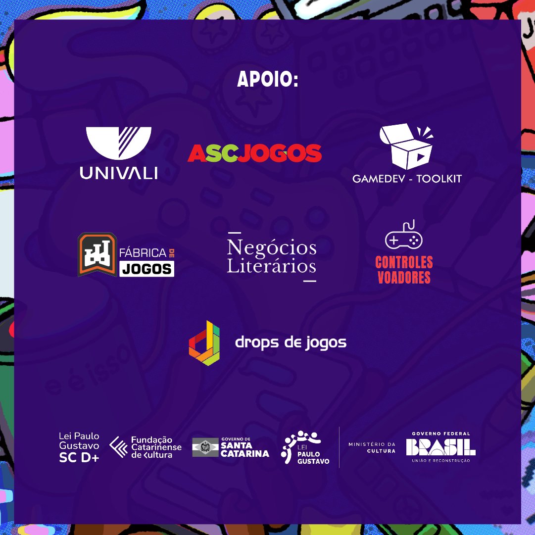 ctrlaltjam's tweet photo. Convidamos todo mundo para colar junto no nosso evento presencial que vai acontecer no dia 06/06 na Univali – Campus Florianópolis!

Todo mundo pode participar!

-Transmissão na nossa twitch para quem quiser acompanhar on-line
- Evento com acessibildiade em LIBRAS

#ctrlaltjam https://t.co/EWlKCFLXRg