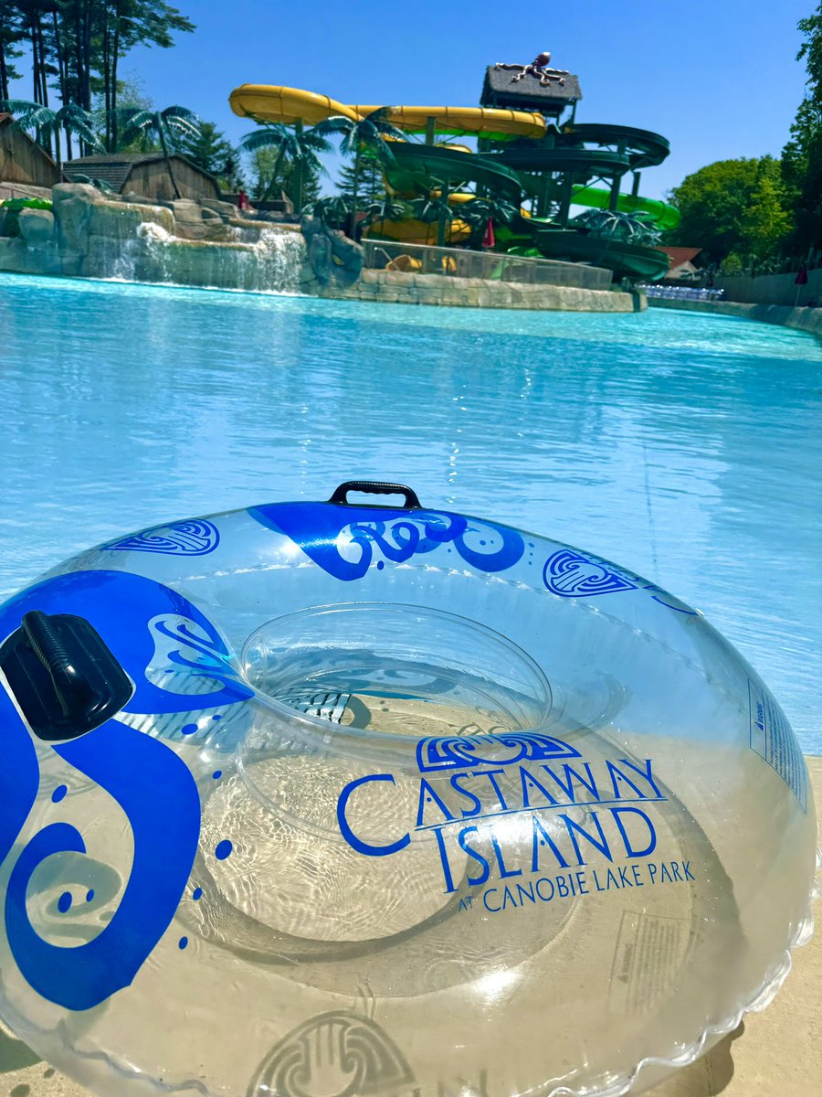Castaway Island opens this weekend! Who’s ready to float in the Tidal River? For more information on Castaway Island hours please visit canobie.com ☀️🌊
