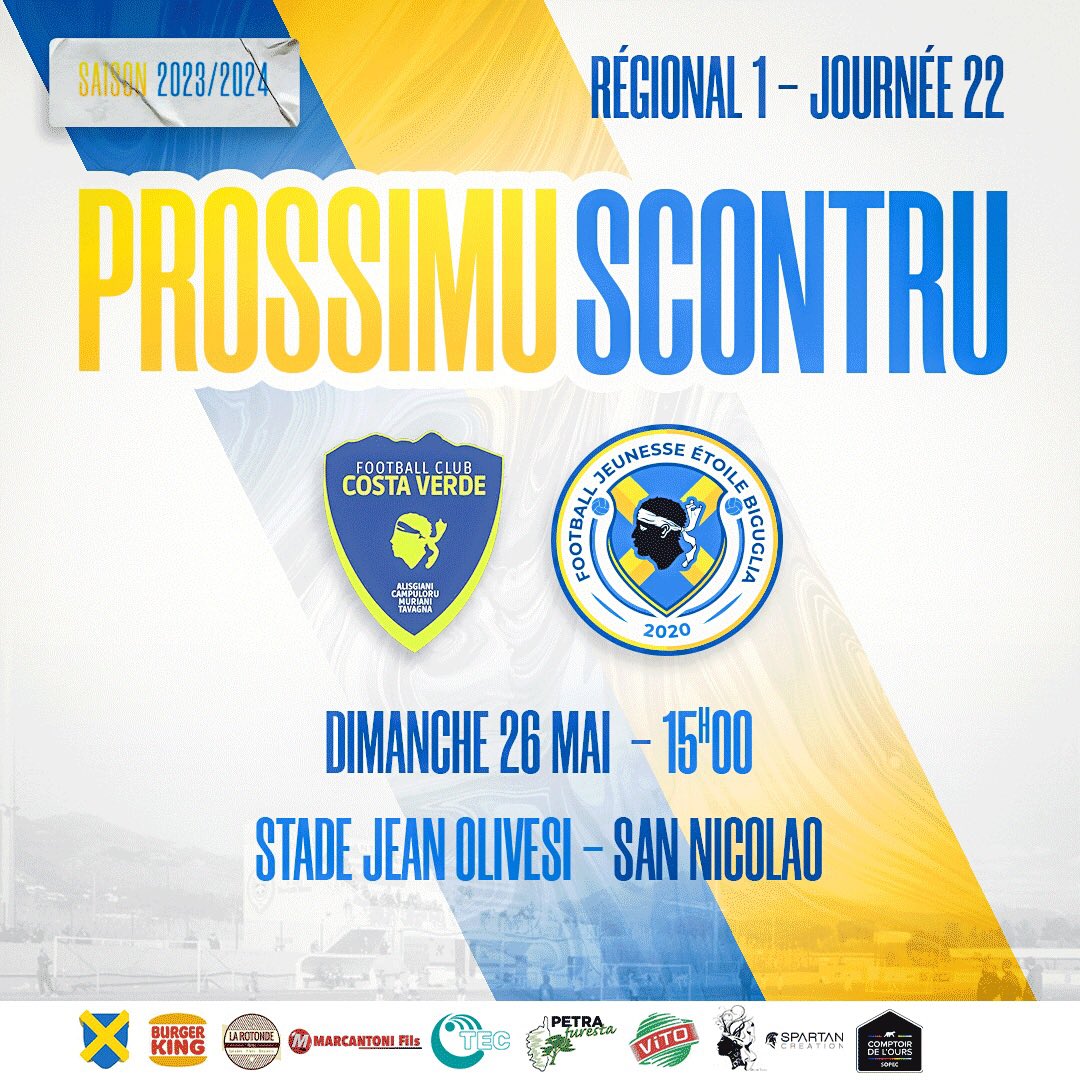 #R1fjeb #fccvfjeb
FC Costa Verde - FJE Biguglia