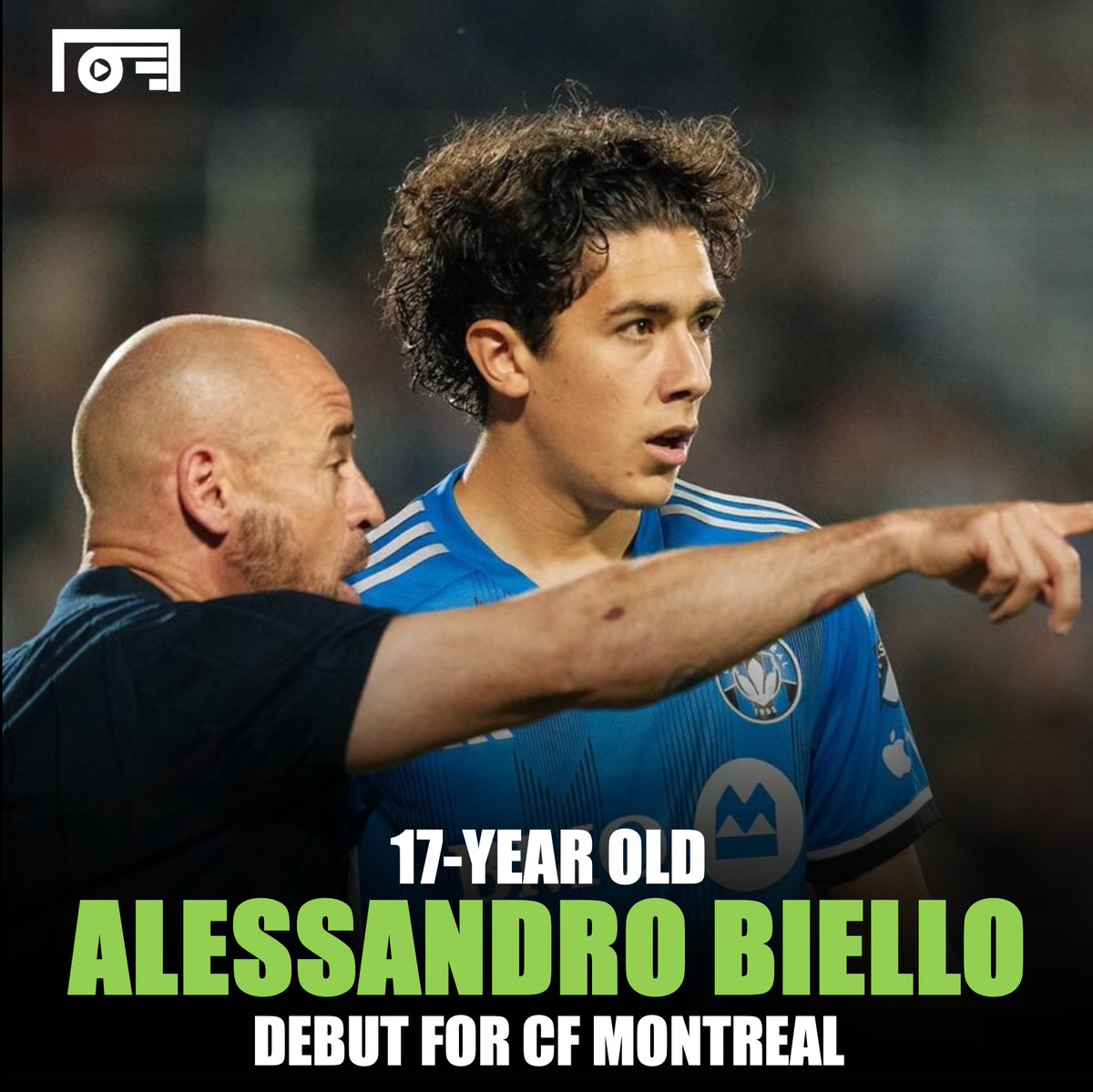 You never forget your debut. 

On May 7, 2024, Biello made his first team debut in a substitute appearance against Forge FC in the 2024 Canadian Championship.He made his league debut on May 15 against the Columbus Crew.

#cfmontreal #canadasoccer #quebecsoccer