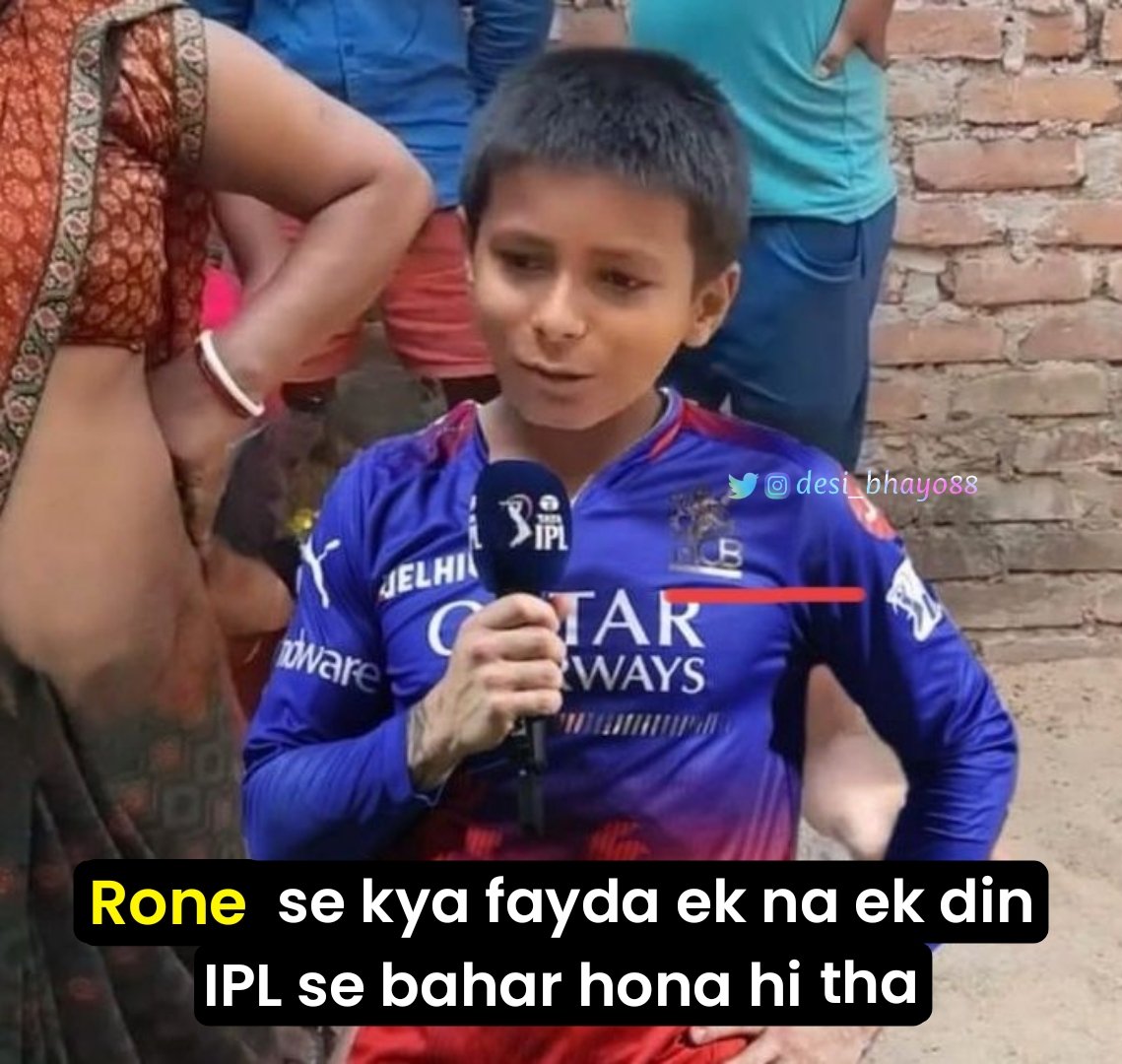 RCB fans right now