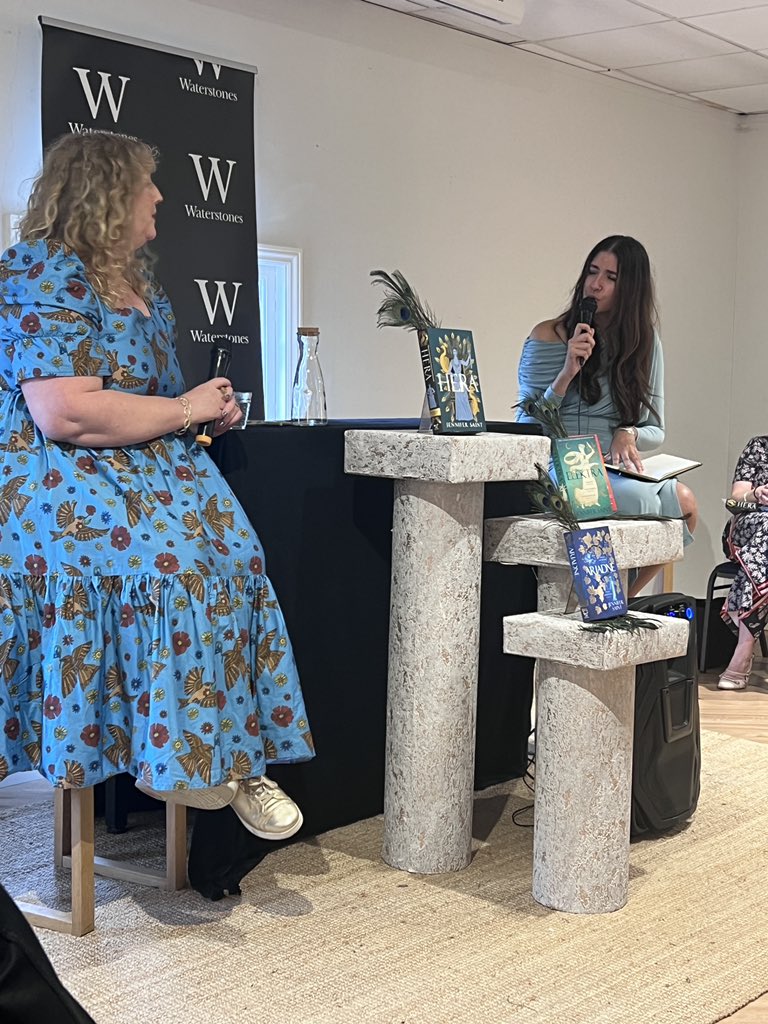 Menna van Praag (@mennavanpraag) on Twitter photo Celebrating the pub of @jennysaint superb #Hera with the fabulous <a href="/nktgill/">Nikita Gill</a>. What an inspiring evening! Hosted by <a href="/WaterstonesCamb/">WaterstonesCambridge</a> ☺️ Celebrating the pub of @jennysaint superb #Hera with the fabulous <a href="/nktgill/">Nikita Gill</a>. What an inspiring evening! Hosted by <a href="/WaterstonesCamb/">WaterstonesCambridge</a> ☺️