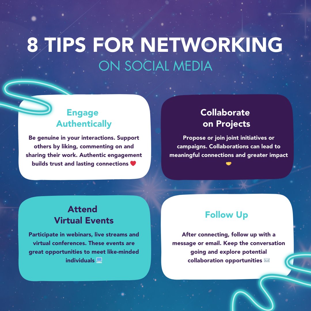 Ready to connect with other #Changemakers and amplify your impact? Here are some #Tips to network effectively on social media!✨ Building a strong network of changemakers can amplify your efforts and lead to incredible opportunities🌍🚀