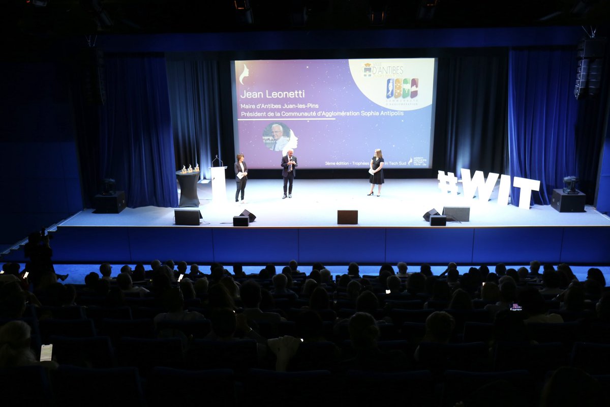 JeanLeonetti's tweet image. 📍Ouverture de la 3e édition des Trophées Women in Tech Sud

Merci à @WhatHackers de donner un exemple positif pour inciter plus de femmes à s’engager dans des carrières de la #Tech et ouvrir ainsi le champs des possibles des prochaines générations de chercheuses,…