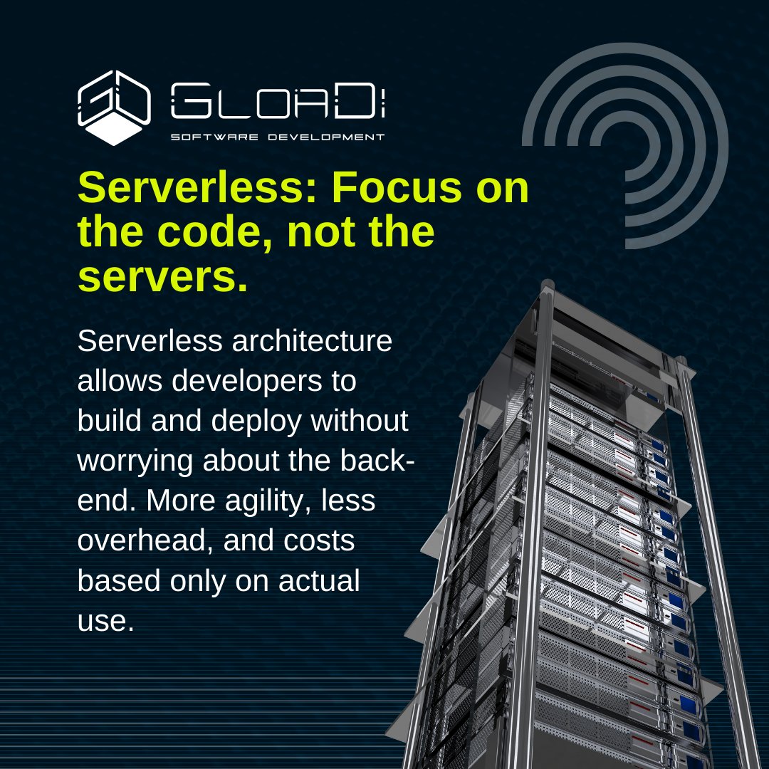 Gloadillc's tweet image. 🔥 #Serverless equals efficiency. At GLOADI, we help you focus on the code, not on the servers. 🚀 Curious to know more? Send a message, and we&apos;ll show you how. 🔗 #Coding #ServerlessTechnology #GLOADI