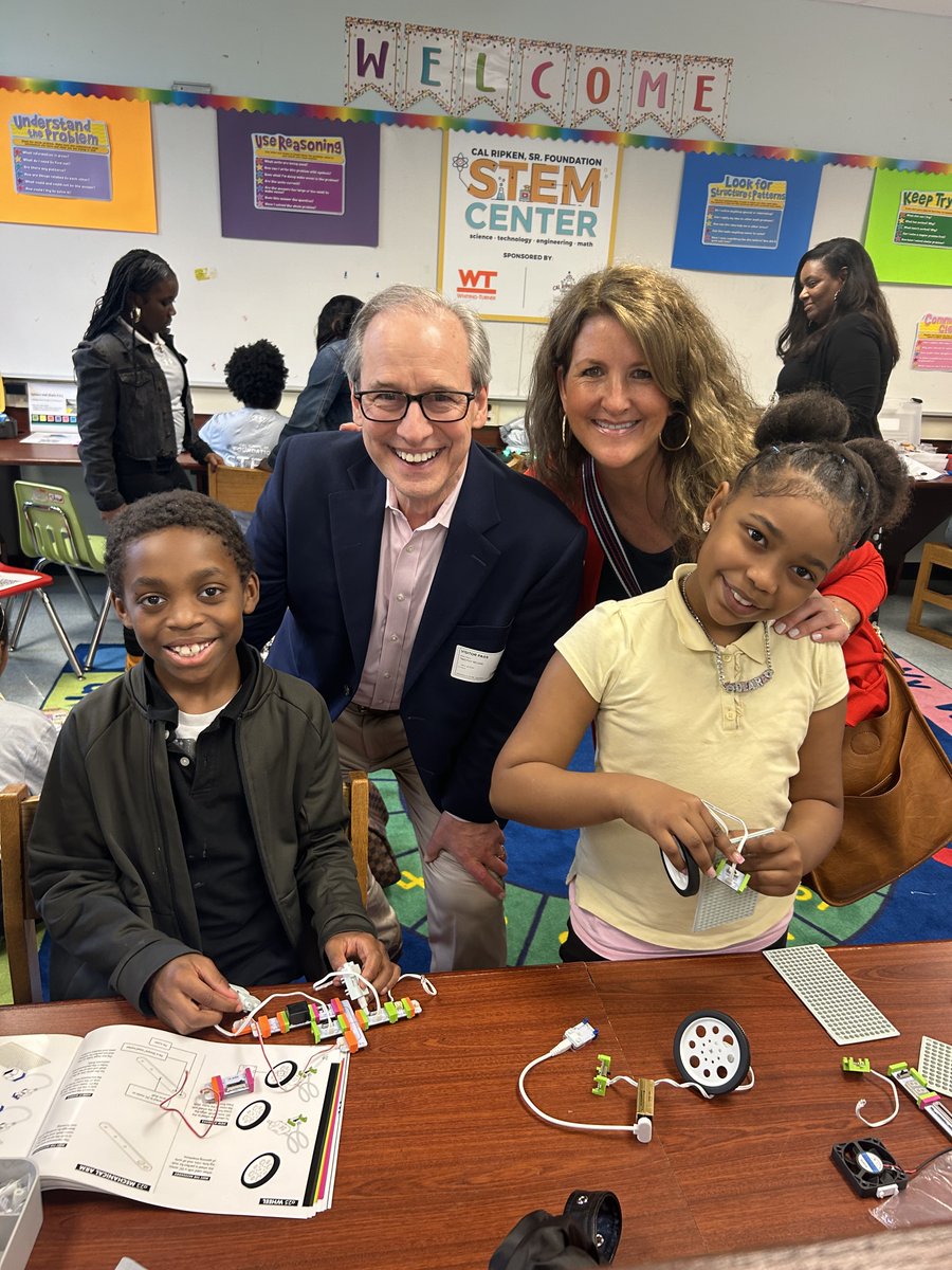 Our partners at Whiting-Turner got the opportunity to tour one of our STEM Centers at @gwynnsfalls60. This state-of-the-art STEM Center is set to empower minds and ignite creativity, thanks to Whiting-Turner. Let’s inspire the next generation of innovators together! #STEM