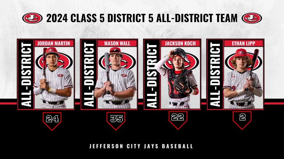 Class 5 District 5 All District Team. Congrats!