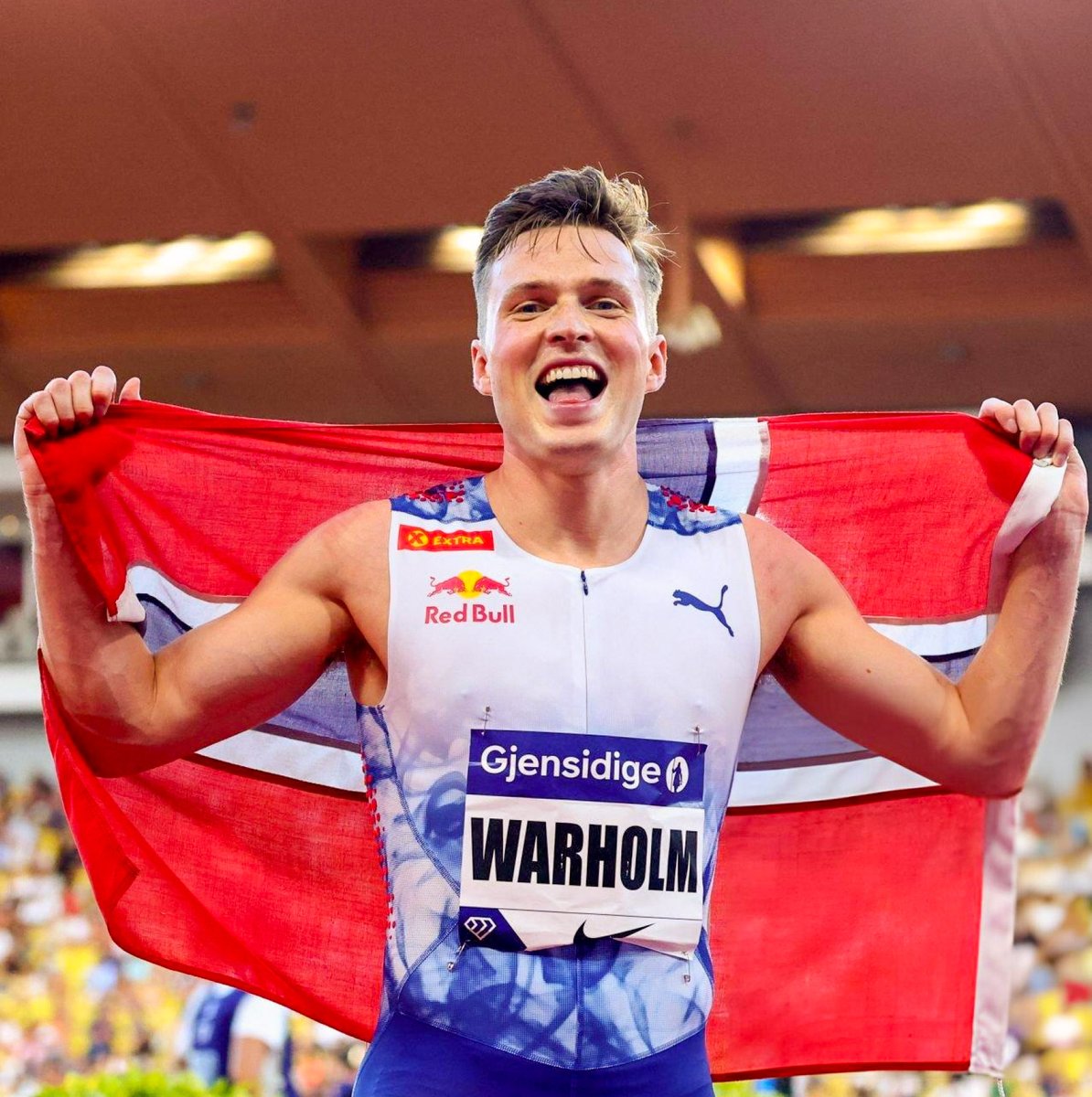 33.29s!!🔥🔥

Karsten Warholm 🇳🇴 opened up his season at the Trond Mohn Games, running a blistering 33.29s to win the men's 300mH!

It is the second fastest time in history, only 0.03s off his own World Record. Closest person to him finished in 35.42s.