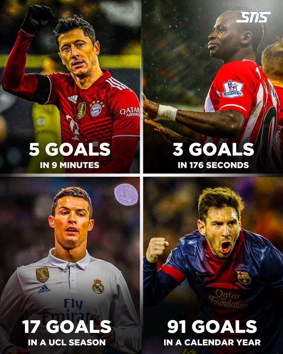 Football fans🎙️: which of these records do you think is the hardest to break?